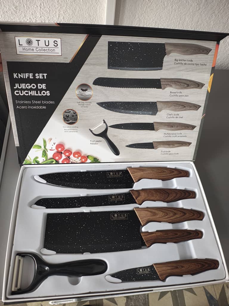 Juego de cuchillos