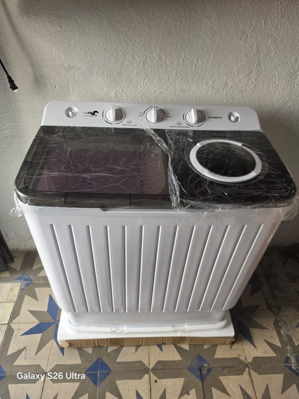 Lavadora semiautomática 7kg