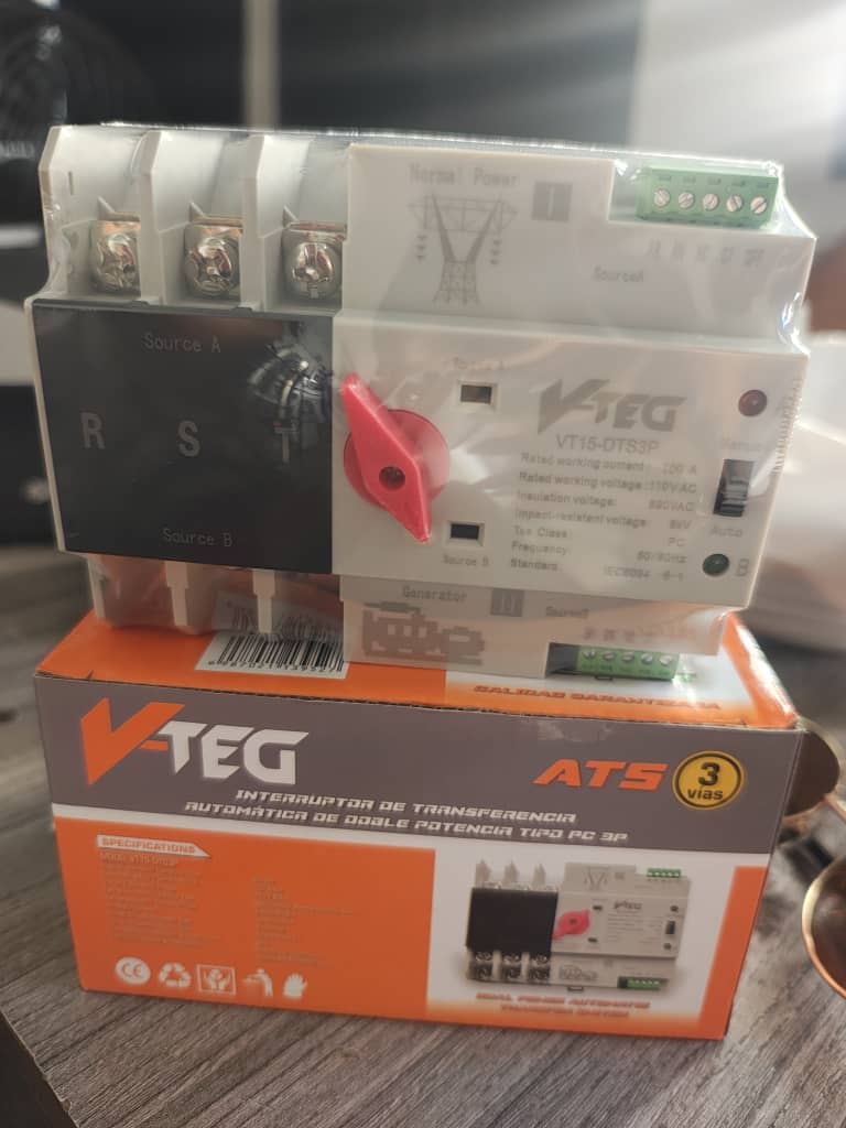 Transfer Automático 3 polos
