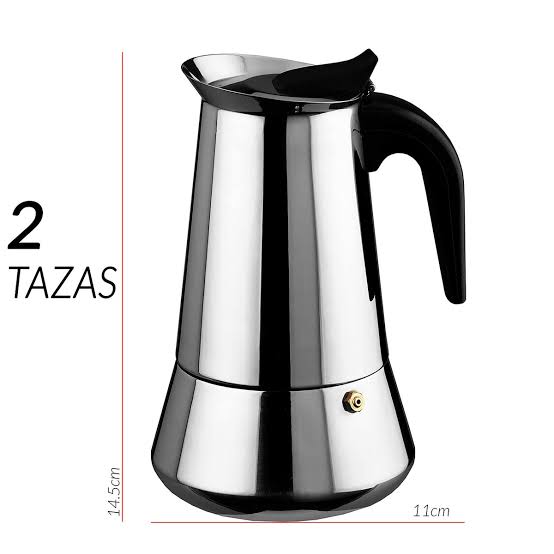 Cafetera 2 tazas de inducción